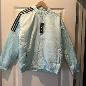 NWT ADIDAS X PELOTON BOMBER JACKET Large